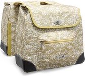 New Looxs Alba Double - Dubbele Fietstas - 37 l - Goud