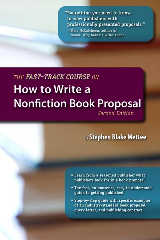 The Fast-Track Course on How to Write a Nonfiction Book Prop ... - cover