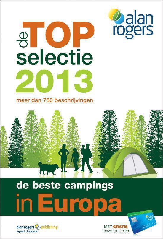 Cover van het boek 'De beste campings in Europa 2013'
