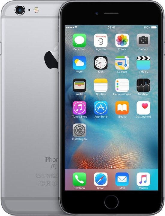 Weiland Kakadu Overtreden Apple iPhone 6S Plus - Refurbished door Forza - A grade (Zo goed als nieuw)  - 64GB - Zwart | bol.com