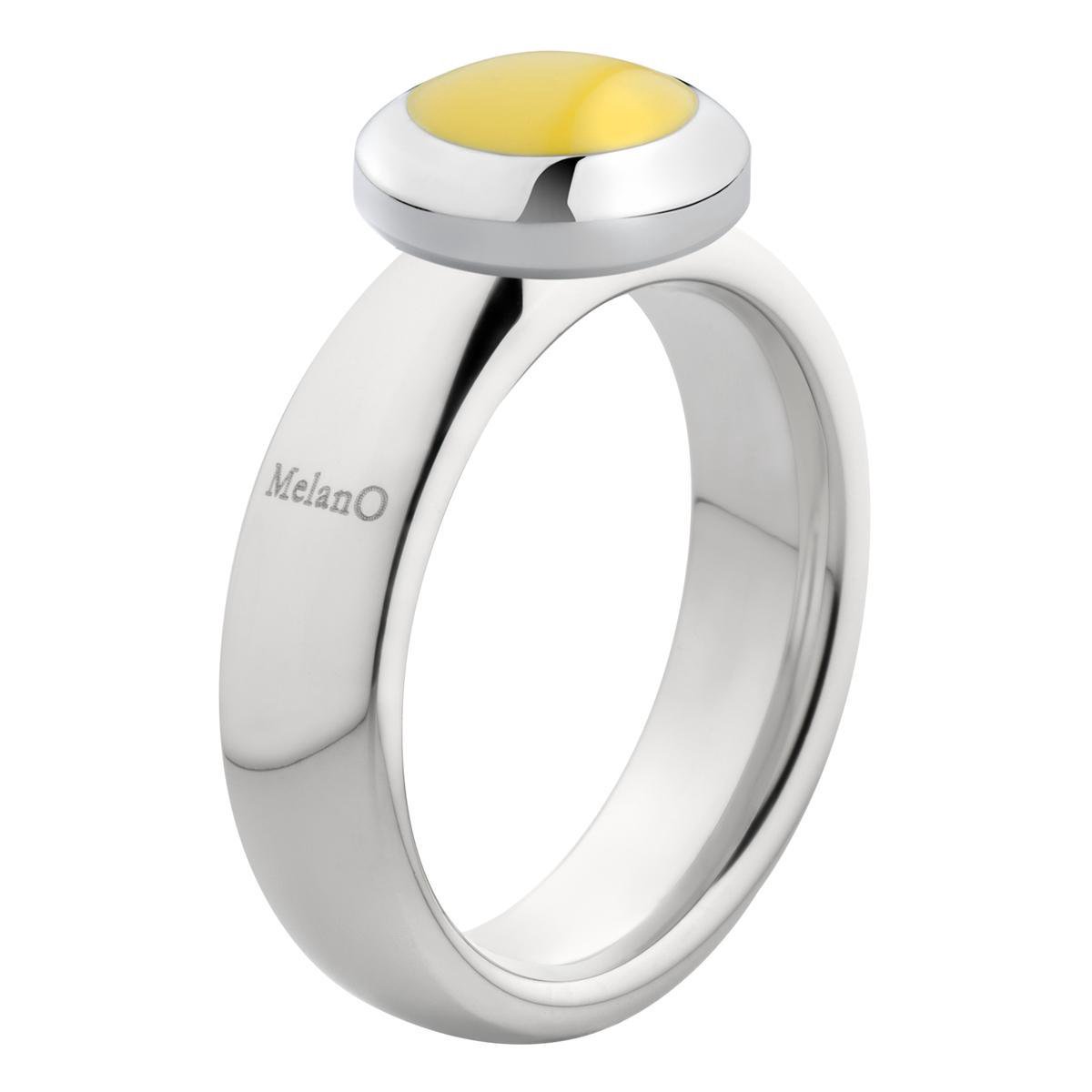 MelanO Vivid Ring - Zilverkleurig - Maat 51