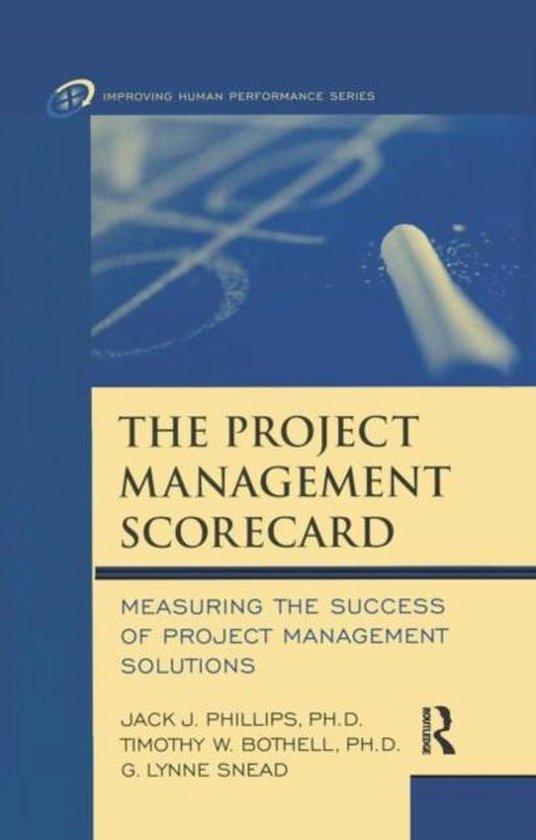 The Project Management Scorecard - cover