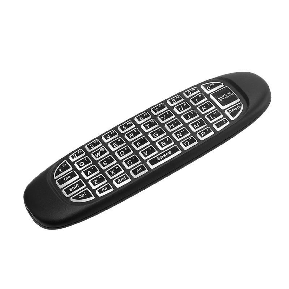 C120 rétro-éclairage Air Mouse 2.4GHz clavier sans fil 3D