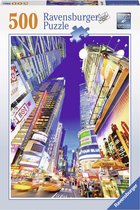 Ravensburger puzzel Lichtgevende Times Square - Legpuzzel - 500 stukjes