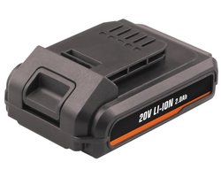 FERM - CDA1106 - Accu - 20V - 2.0Ah - Li-Ion - voor FERM - GTM1003 grastrimmer, HTM1002 Heggenschaar, LBM1010 bladblazer