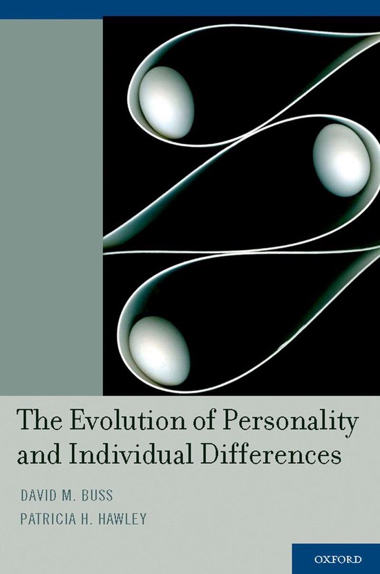 The Evolution of Personality and Individual Differences - cover
