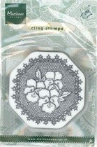 Cling Stamps Pansies