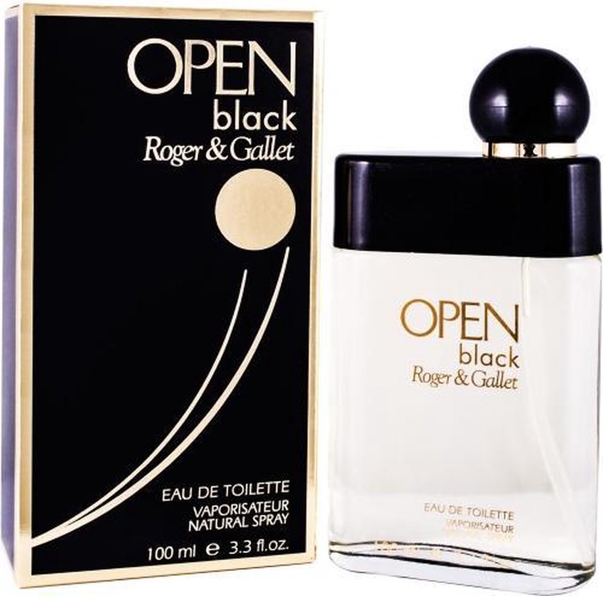 Roger & Gallet Open Black eau de toilette spray 100 ml