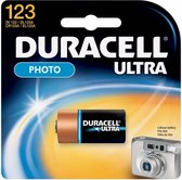 Duracell Batterij Lithium 3V batterij CR123A