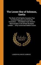 The Lesser Key of Solomon, Goetia