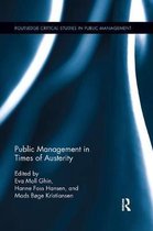 Routledge Critical Studies in Public Management- Public Management in Times of Austerity