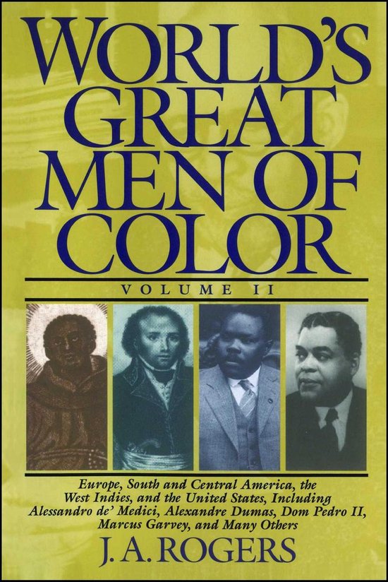World's Great Men of Color, Volume II - cover
