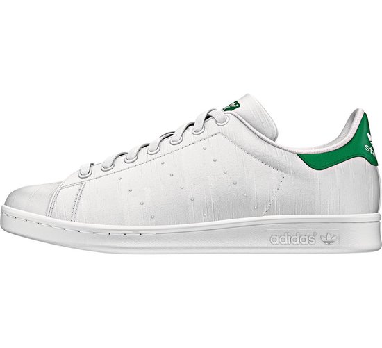 galerij vonk Lauw adidas Stan Smith Sportschoenen - Maat 40 2/3 - Vrouwen - wit/groen |  bol.com