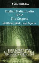Parallel Bible Halseth English 864 - English Italian Latin Bible - The Gospels - Matthew, Mark, Luke & John