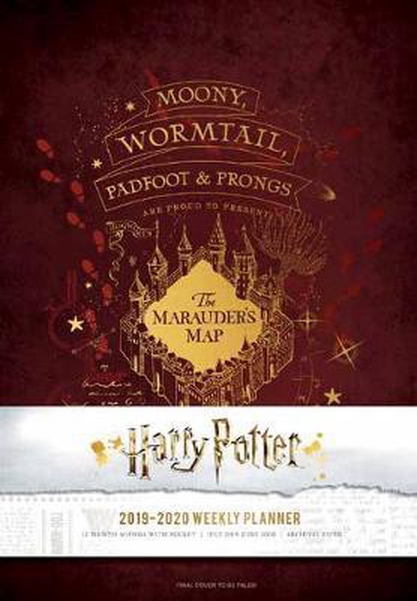 Harry Potter 2019-2020 Weekly Planner