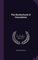 Livre intitulé "The Brotherhood of Consolation" avec un logo de couronne de laurier.