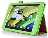 Acer Iconia Tab A1-830 Leather Stand Case Groen Green