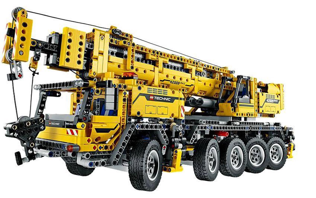 Het koud krijgen Schelden Mening LEGO Technic Mobiele Kraan MK II - 42009 | bol.com