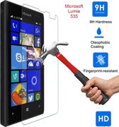 Glazen Screen protector Tempered Glass 2.5D 9H (0.3mm) voor Microsoft Lumia 535