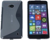 Microsoft Lumia 640 S Line Gel Silicone Case Hoesje Transparant