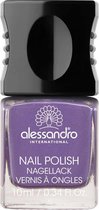 Alessandro Nail Polish - 91 Shiny Violet - 10 ml