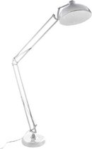 MaxxHome Archi Chrome Vloerlamp - Leeslamp - staande lamp - 220cm