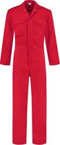 Yoworkwear Combinaison polyester / coton rouge taille 46