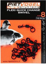 Piet Vogel - Flexi Quick Change Swivel - Size 8 - 5 stuks