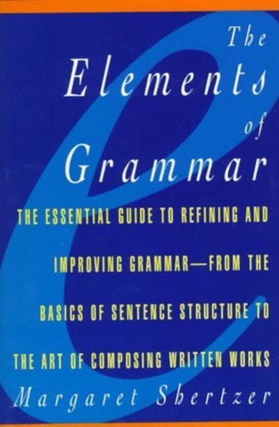 The Elements of Grammar - cover
