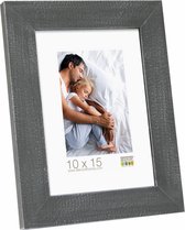 Deknudt Frames fotolijst S49BS7 - grijs geschilderd - foto 20x20 cm
