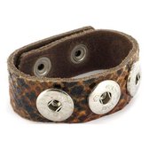 Bali Clicks Summer Line Armband Snake Print - 24 cm