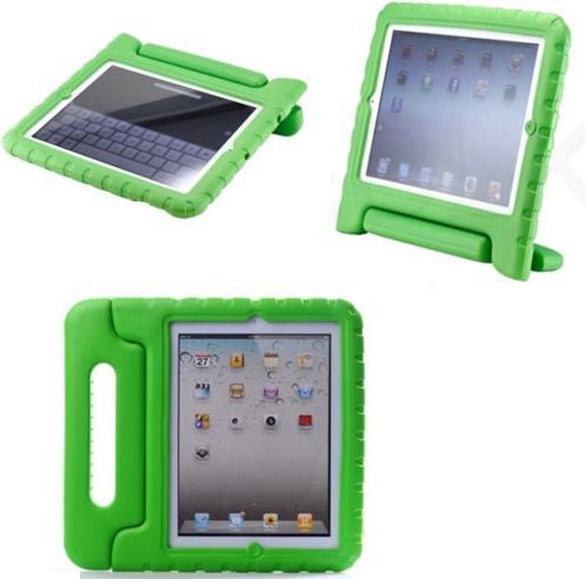 geschikt voor iPad Mini 1-2-3 kinderhoes Groen