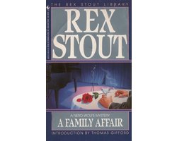 Omslag van Nero Wolfe 46 - Family Affair