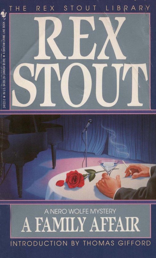 Nero Wolfe 46 - Family Affair - cover
