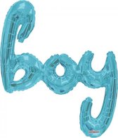 Folie ballon xl boy 91,4 cm licht blauw