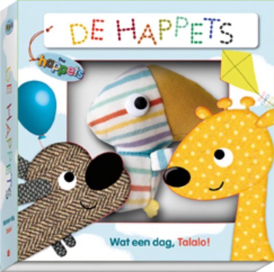 Cover van het boek 'De Happets Wat een dag, Talalo!'