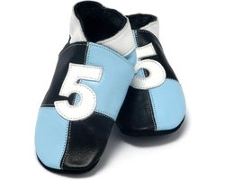 Baby Dutch rugby slofjes voor baby's - lichtblauw