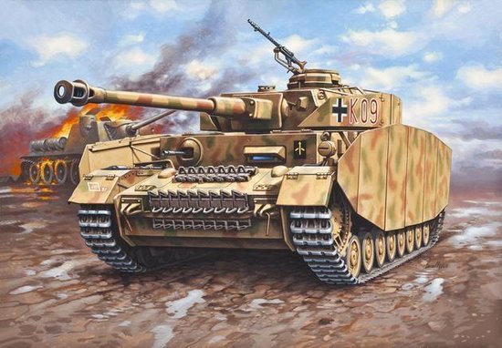 Revell PzKpfw. IV Ausf.H 1:72 Kit de Kit de montage Tank