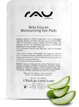 RAU Beta Glucan Moisturizing Eye Pads (1 paar) - hydraterende, koelende oogpads - oogmasker