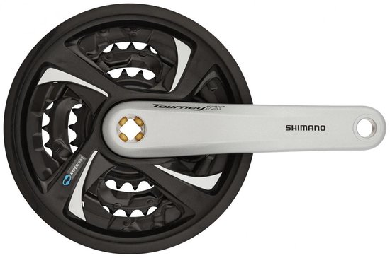 MOUNTAIN BIKE IBRIDA braccio manovella mano sinistra 170 mm lega