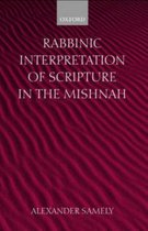 Rabbinic Interpretation of Scripture in the Mishnah