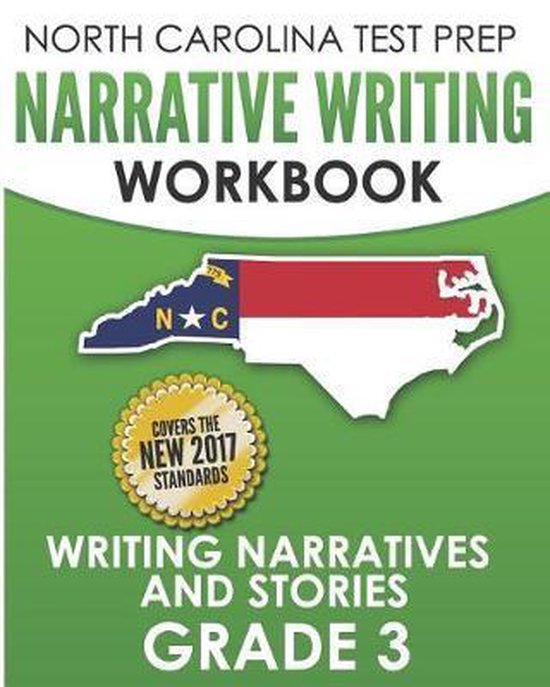 NORTH CAROLINA TEST PREP Narrative Writing Workbook Grade 3 - cover