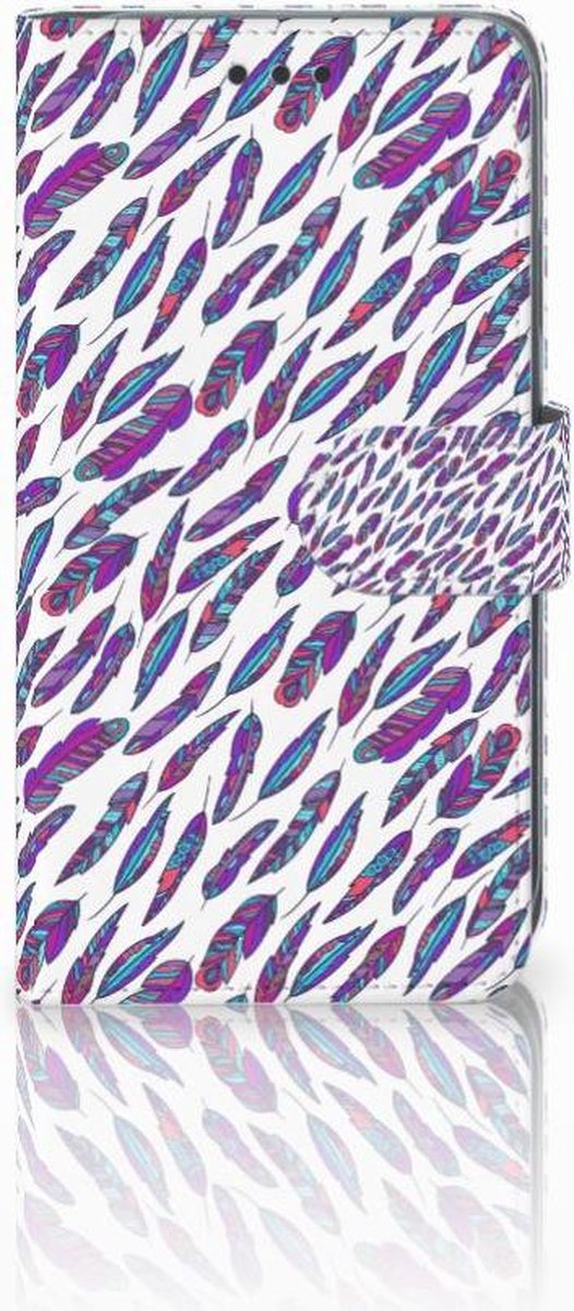 Apple iPhone Xr Telefoon Hoesje Feathers Color