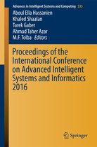 Advances in Intelligent Systems and Computing 533 - Proceedings of the International Conference on Advanced Intelligent Systems and Informatics 2016