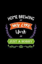 Home Brewing Is My Life Work Is Just a Hobby