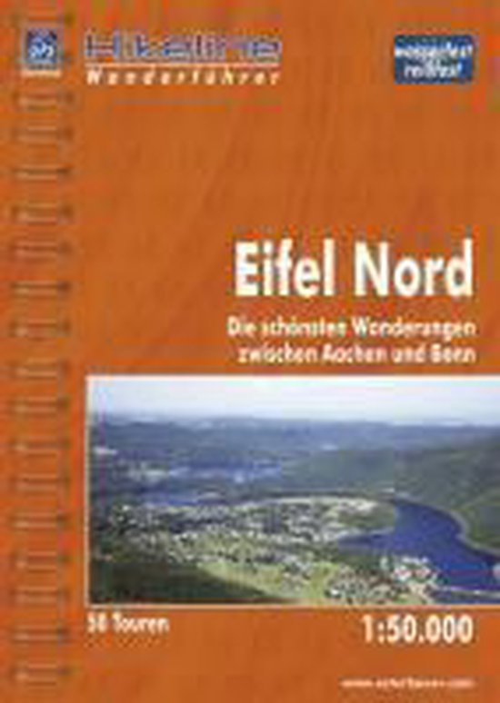 Hikeline Wanderführer Eifel Nord 1 : 50 000 - cover