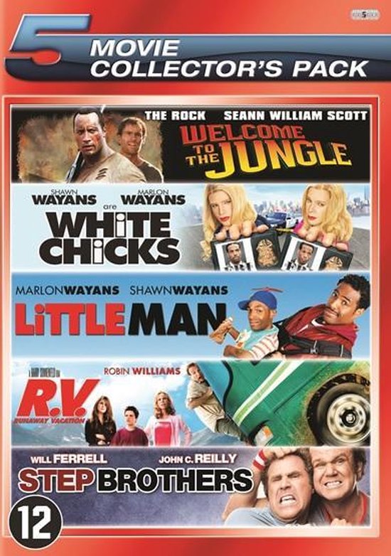 Welcome To The Jungle/White Chicks/Little Man/RV/Step Brothers