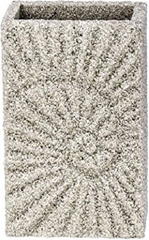 Wenko Tandenborstelhouder Fossil 12 Cm Polyresin Beige