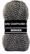 Botter Bergen bruin grijs gemeleerd 104 - Botter IJsselmuiden PAK MET 6 BOLLEN a 100 GRAM. PARTIJ 515.