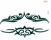 Water overdraagbare Tijdelijke Tattoo: Fantasie 60x105mm